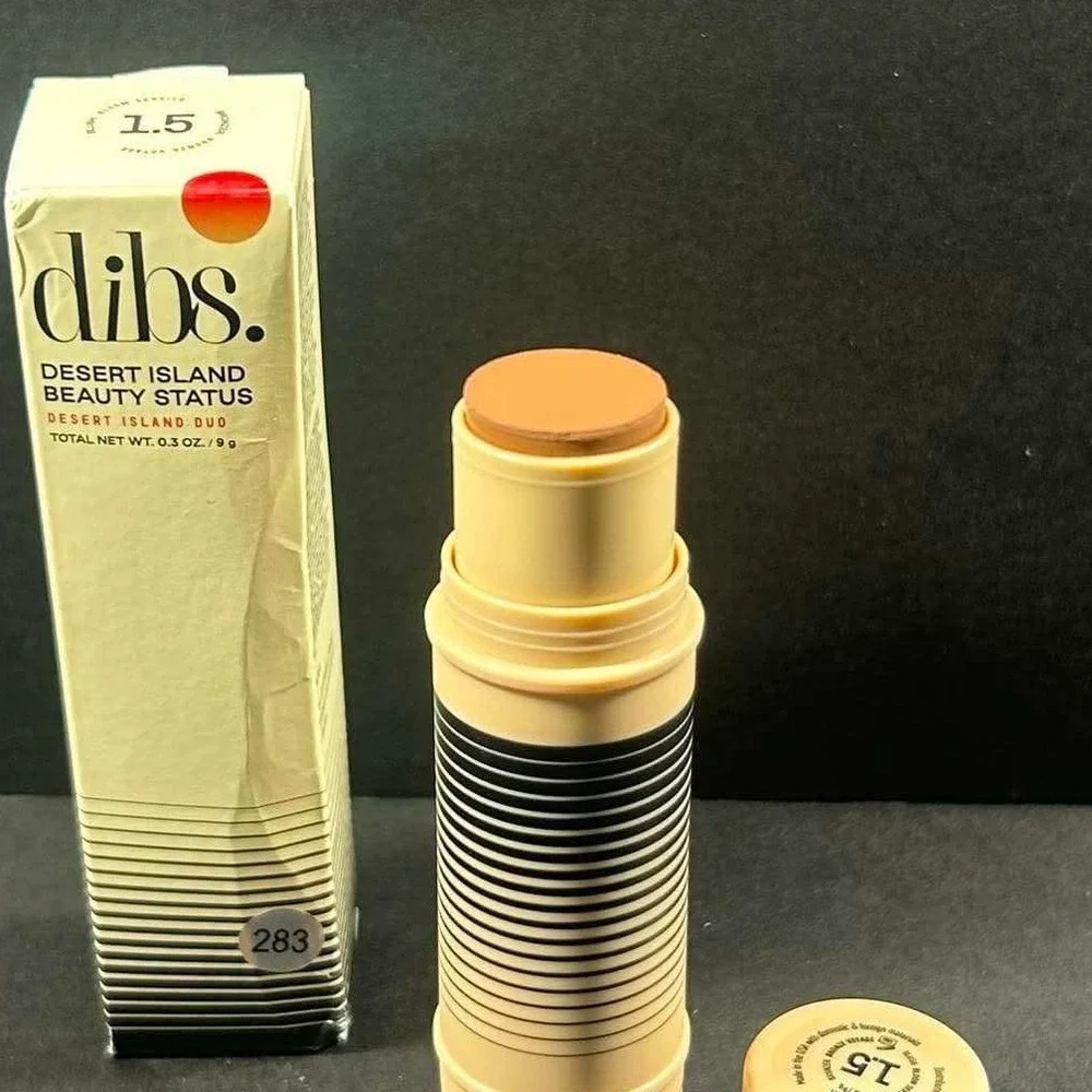 DIBS Beauty Desert Island Duo 1.5 Beauty Status Blush Bronzer Stick 0.3oz 9g